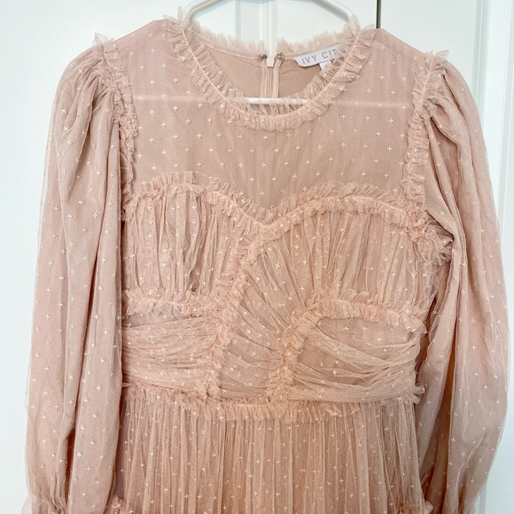 Ivy City Co Blush Maxi Dress - Picture 4 of 5